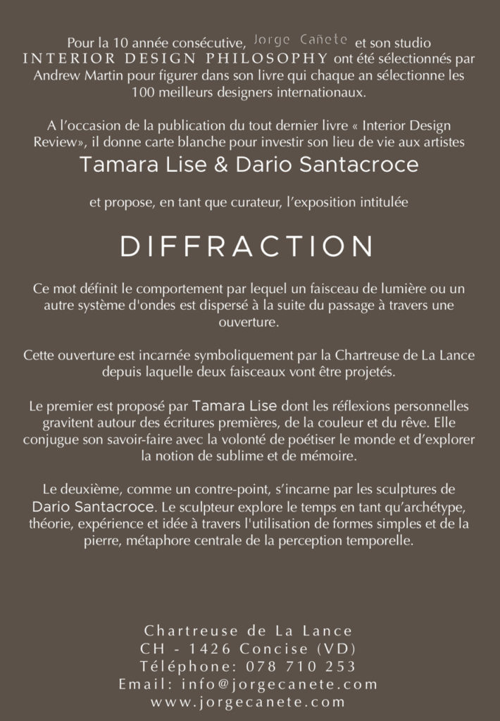 IDP - Carte Blanche - Diffraction detail