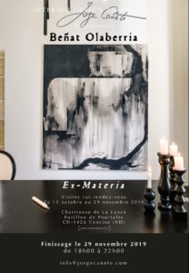 “Ex-Materia”: finissage en présence de l’artiste