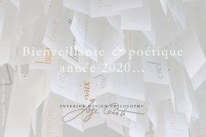 Bienveillante & poétique année 2020