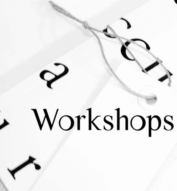 Workshops page